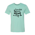 DT0195 Living That Soccer Mom Life Shirt