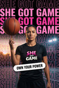 Short Sleeve T-Shirt "She Got Game"