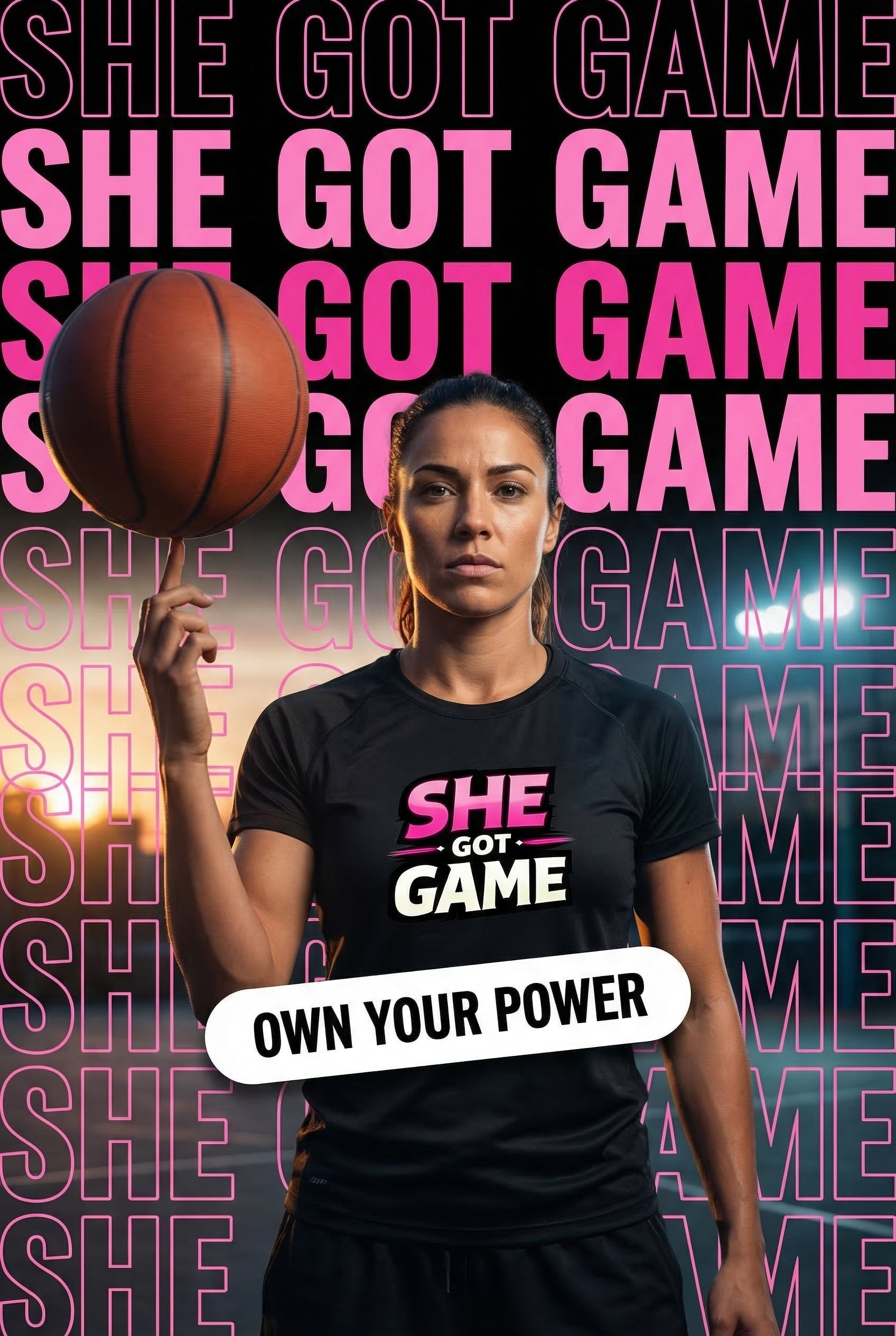 Short Sleeve T-Shirt "She Got Game"