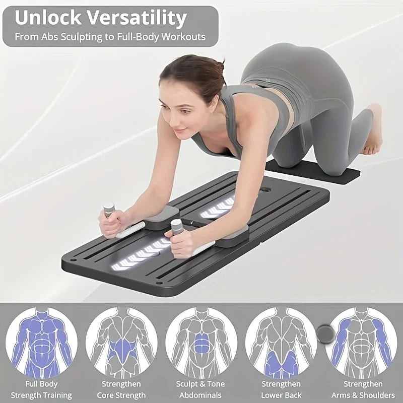 Abdominal Exercise Board Fitness Board Leg & Arm Toner Multifunctional