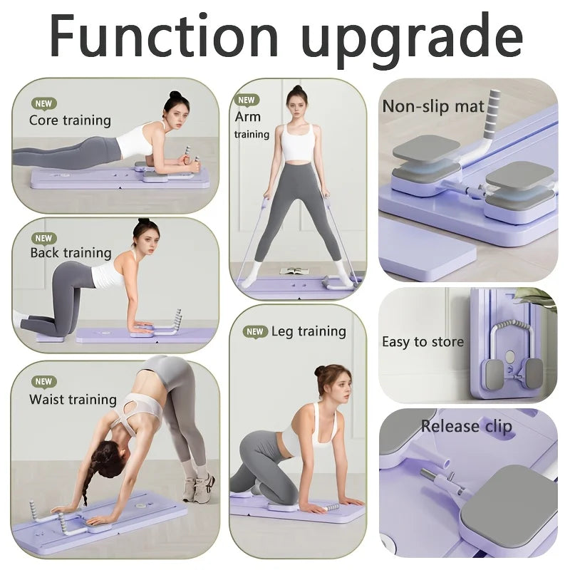 Abdominal Exercise Board Fitness Board Leg & Arm Toner Multifunctional