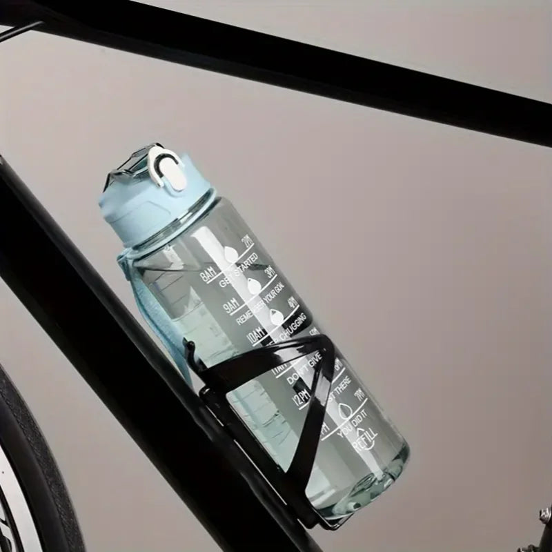 800ml/27oz Large Capacity Sports Water Bottle Leak Proof Plastic