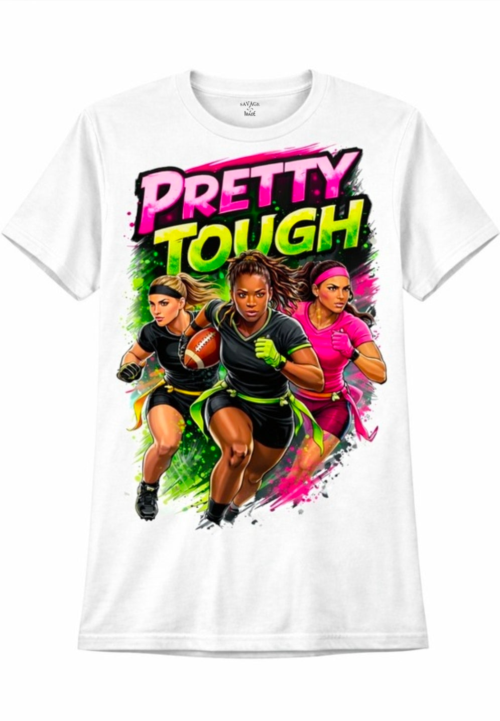 Short Sleeve T-Shirt "Pretty Tough"