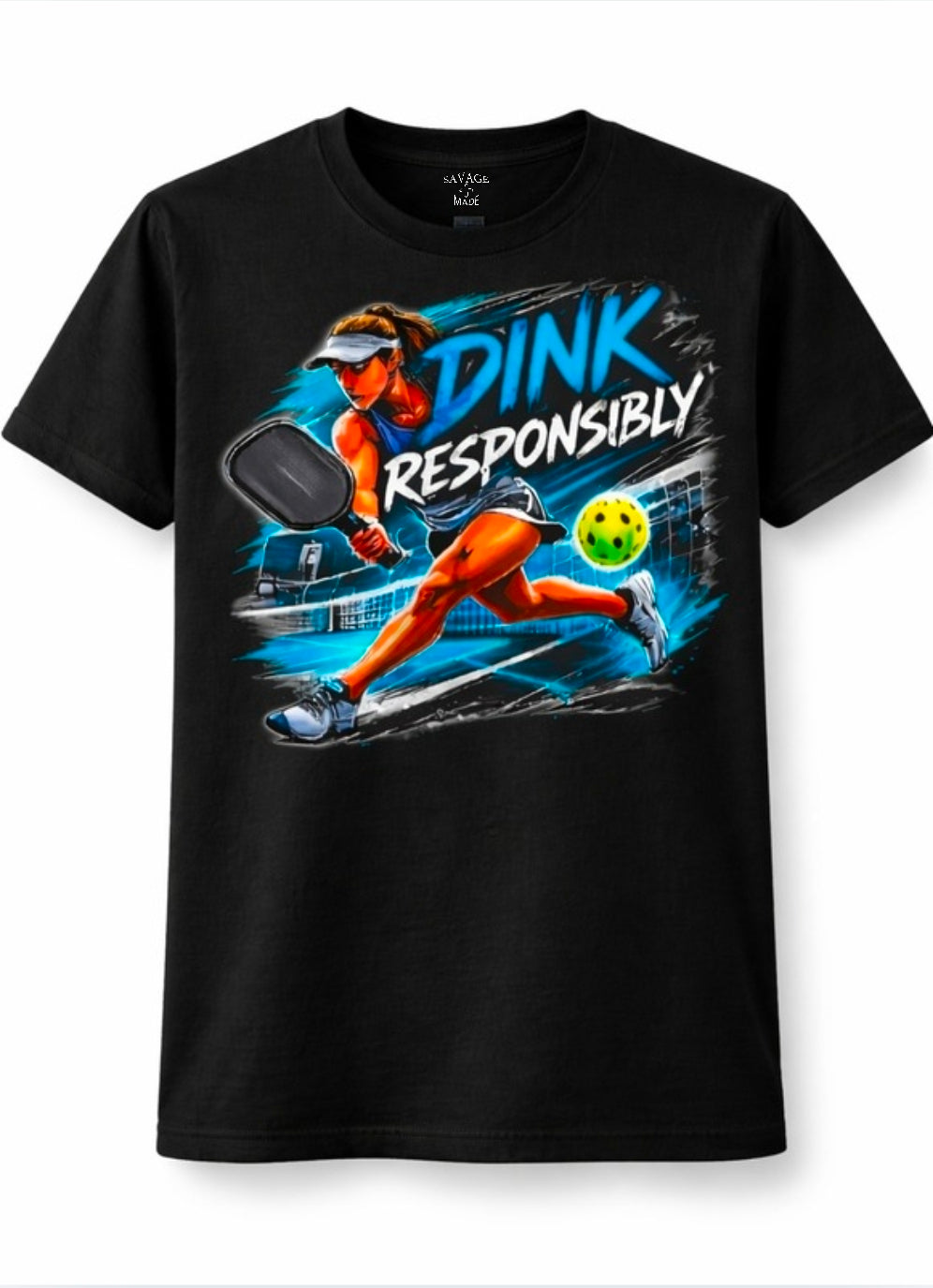 Short Sleeve T-Shirt "Dink Responsibly"