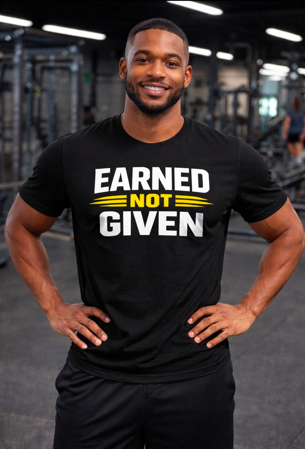 Short Sleeve T-Shirt "Earned Not Given"
