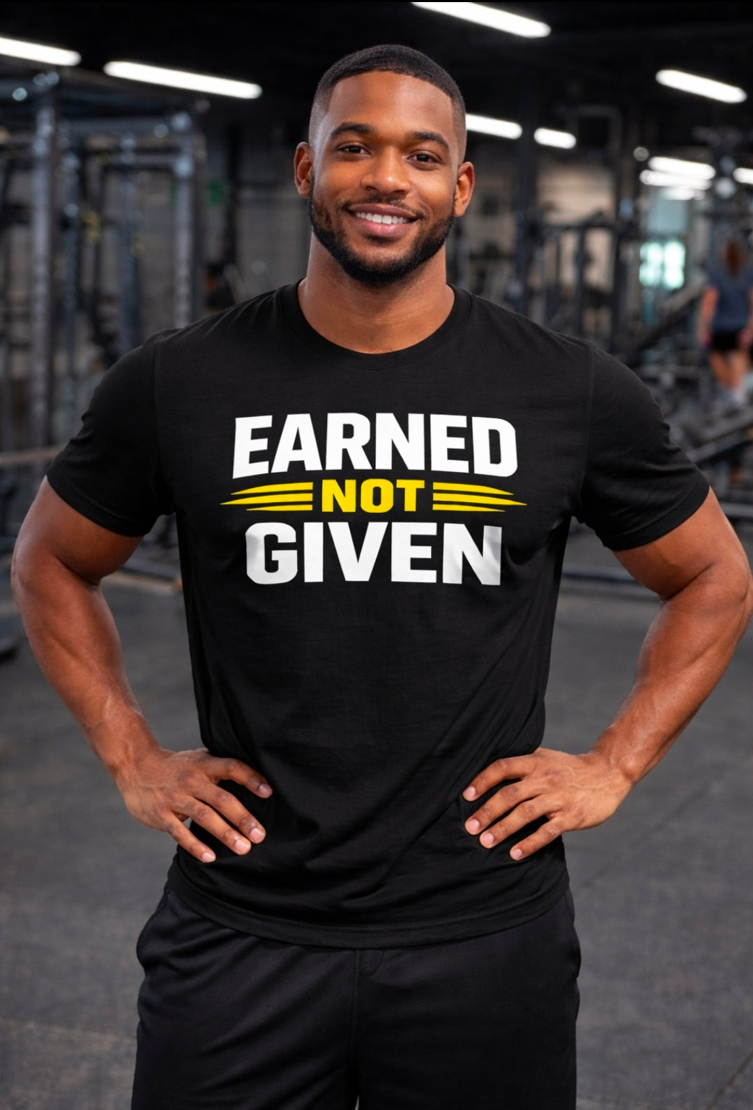 Short Sleeve T-Shirt "Earned Not Given"