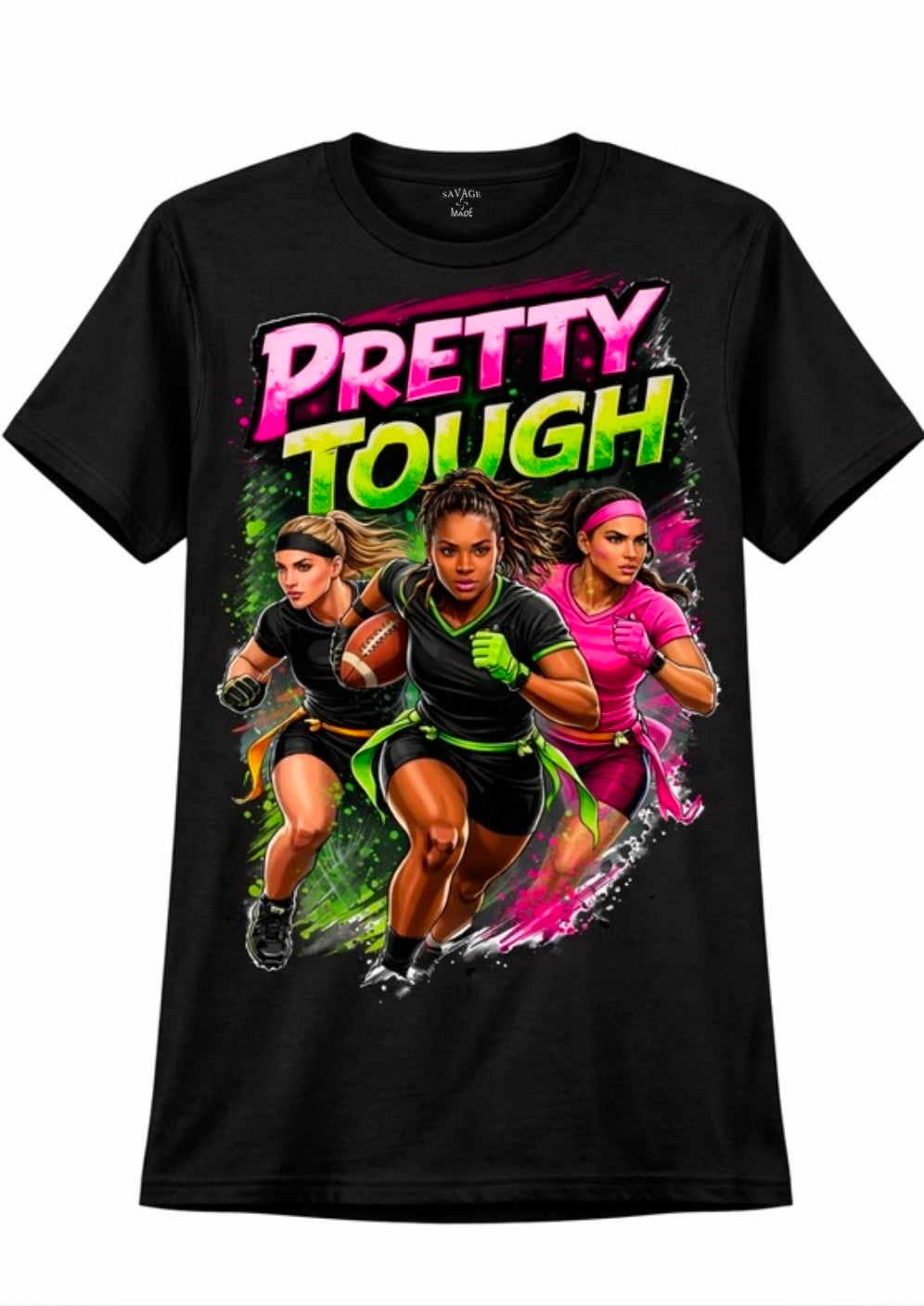 Short Sleeve T-Shirt "Pretty Tough"