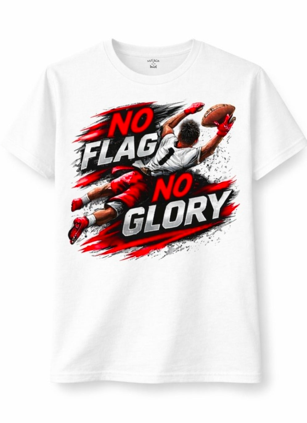 Short Sleeve T-Shirt "No Flag No Glory"