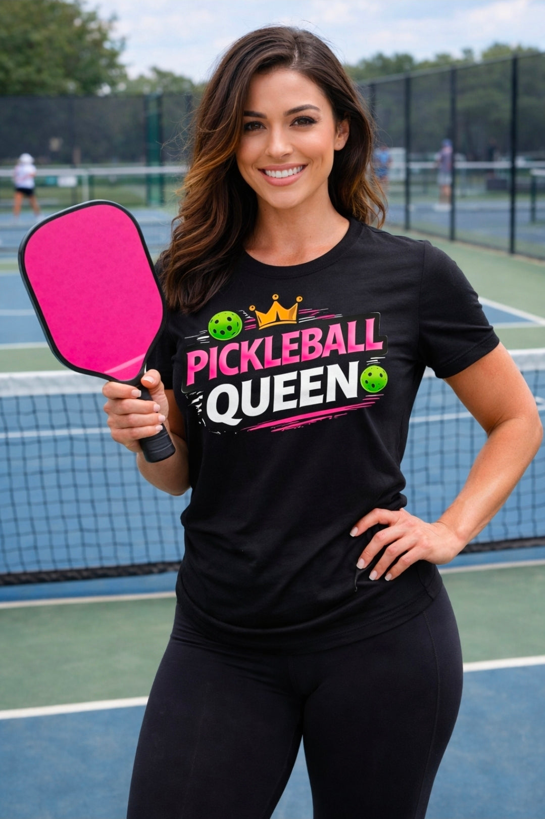 Short Sleeve T-Shirt "Pickleball Queen"