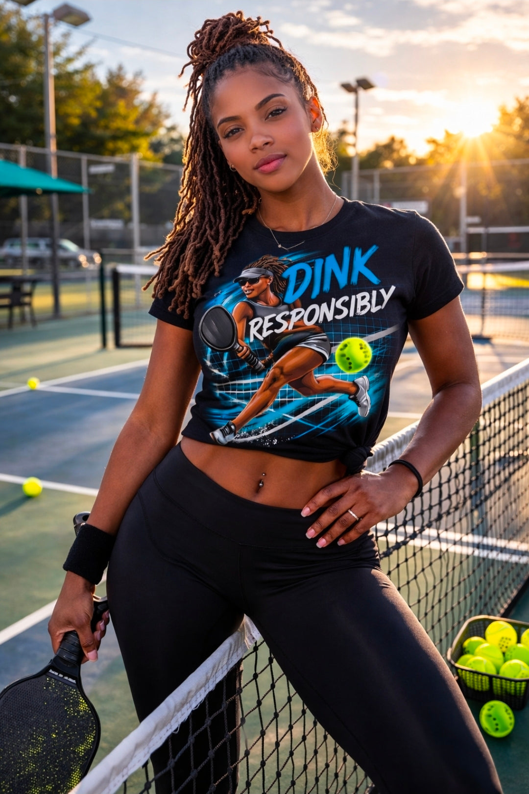 Short Sleeve T-Shirt "Dink Responsibly" Vol. 2