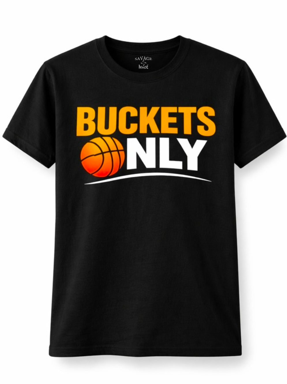 Short Sleeve T-Shirt "Buckets Only"
