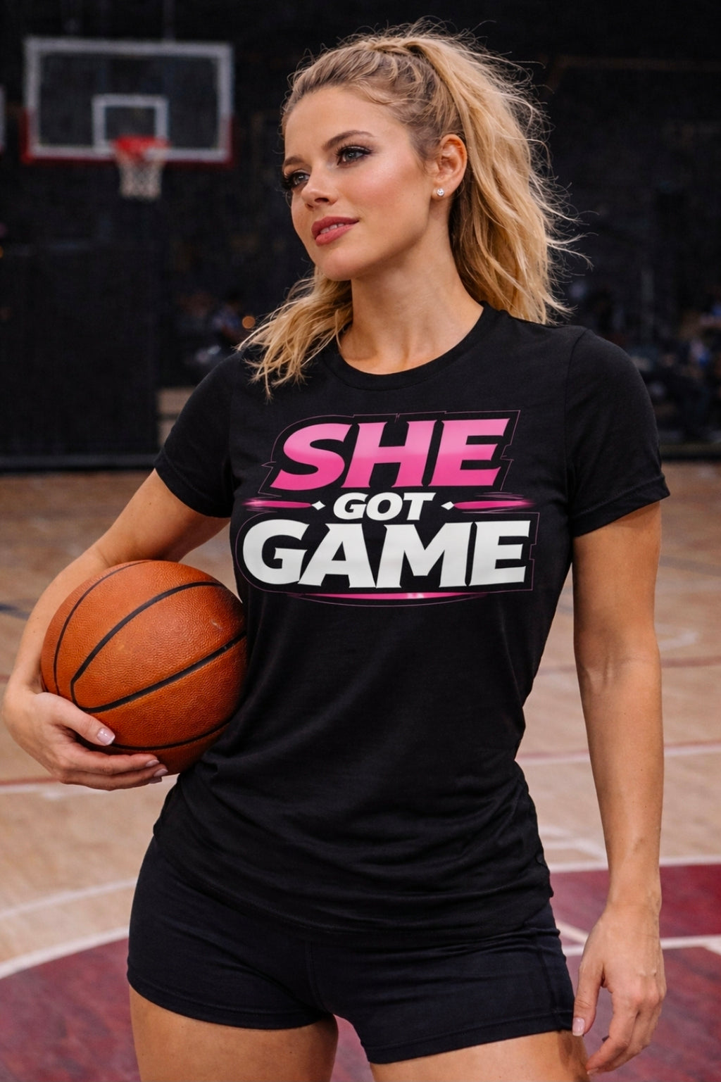 Short Sleeve T-Shirt "She Got Game"