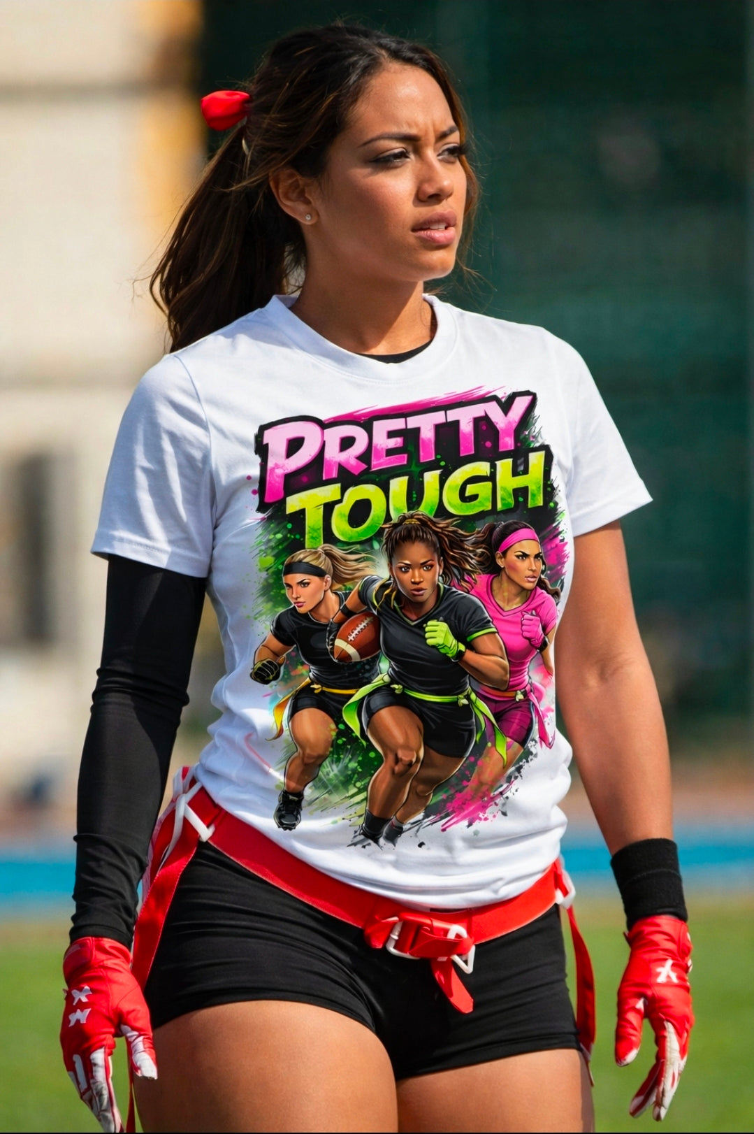 Short Sleeve T-Shirt "Pretty Tough"