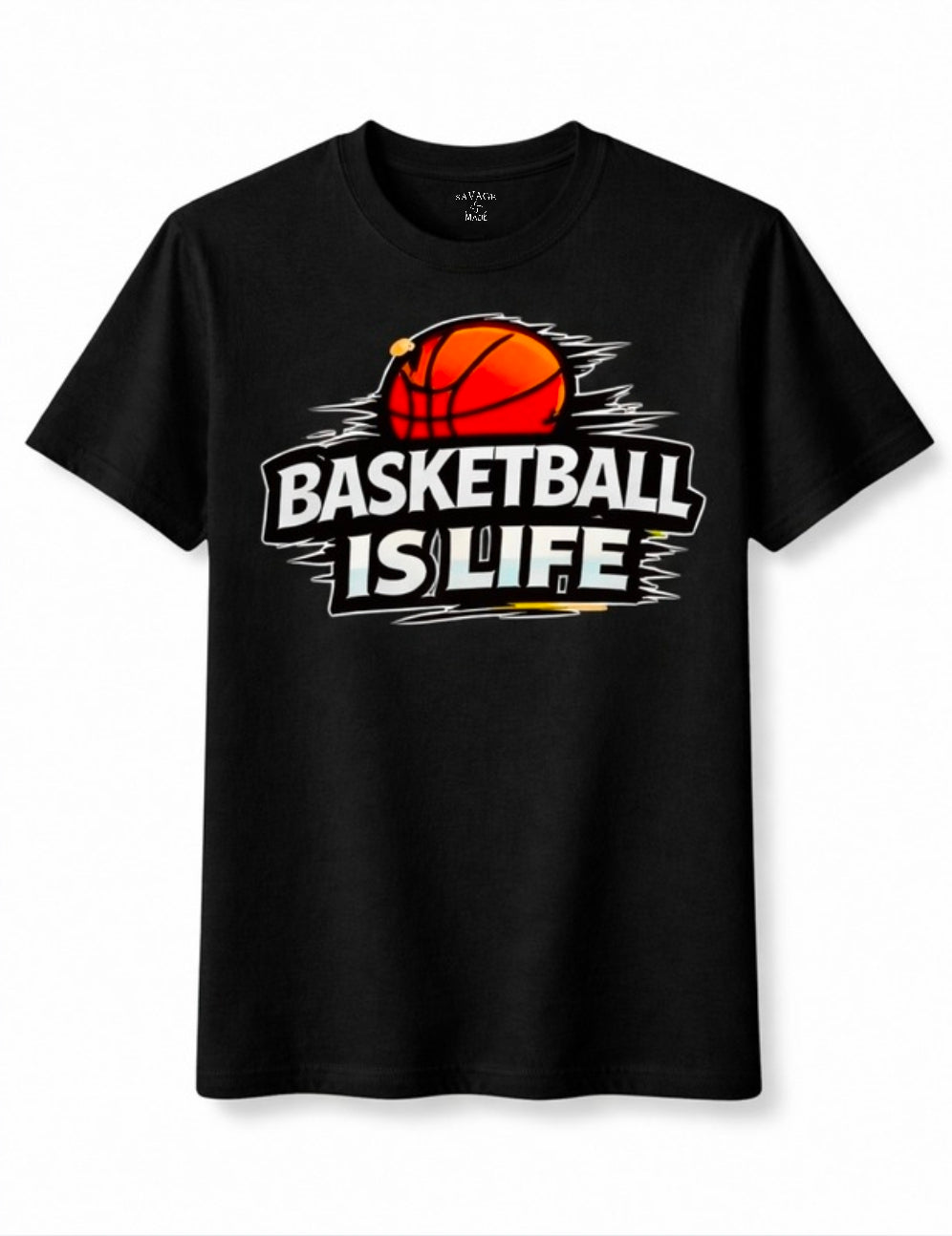Short Sleeve T-Shirt "Basketball Is Life"