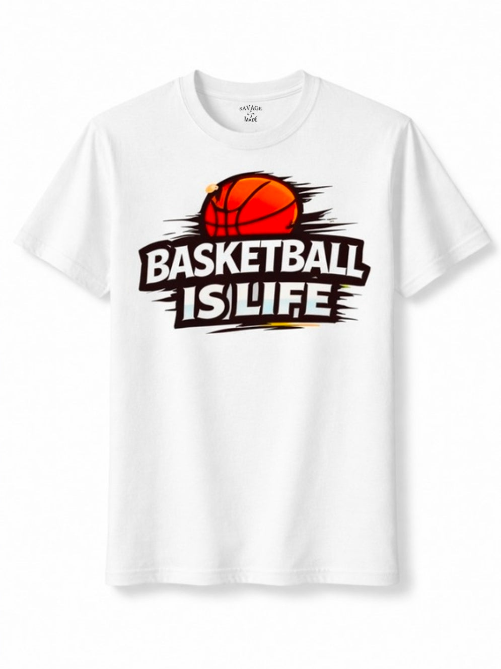 Short Sleeve T-Shirt "Basketball Is Life"