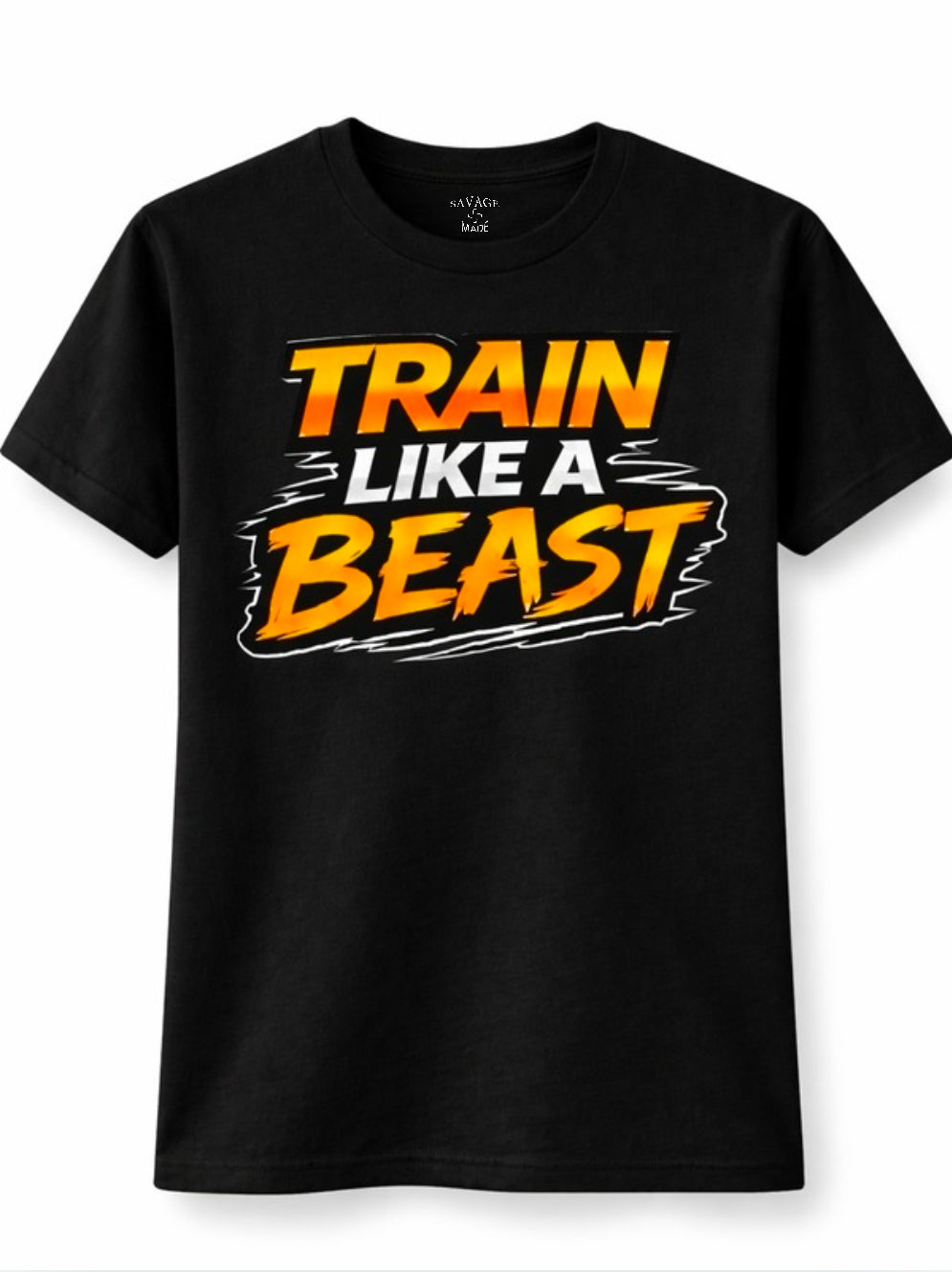 Short Sleeve T-Shirt "Train Like a Beast"