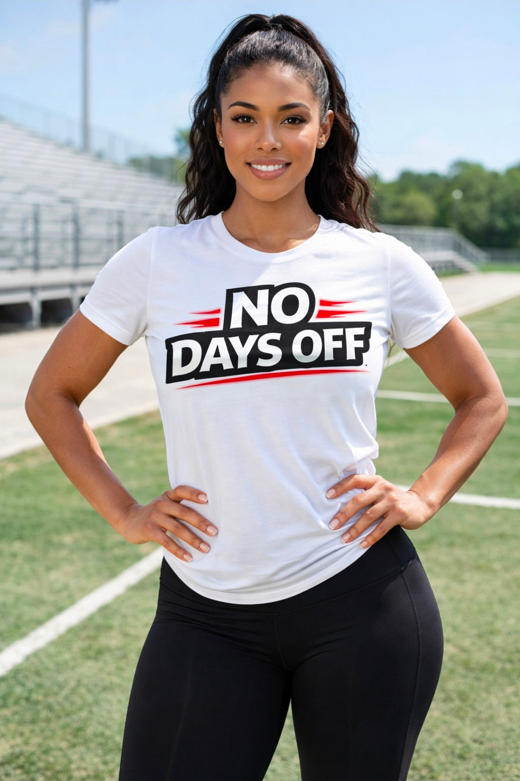 Short Sleeve T-Shirt "No Days Off"
