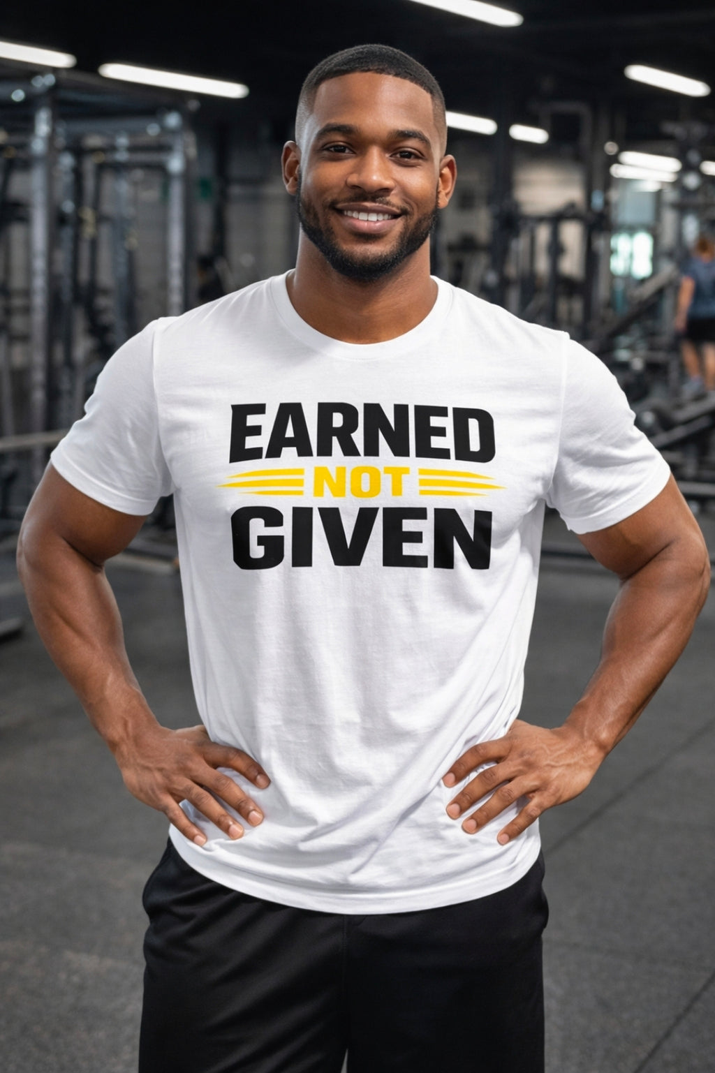 Short Sleeve T-Shirt "Earned Not Given"