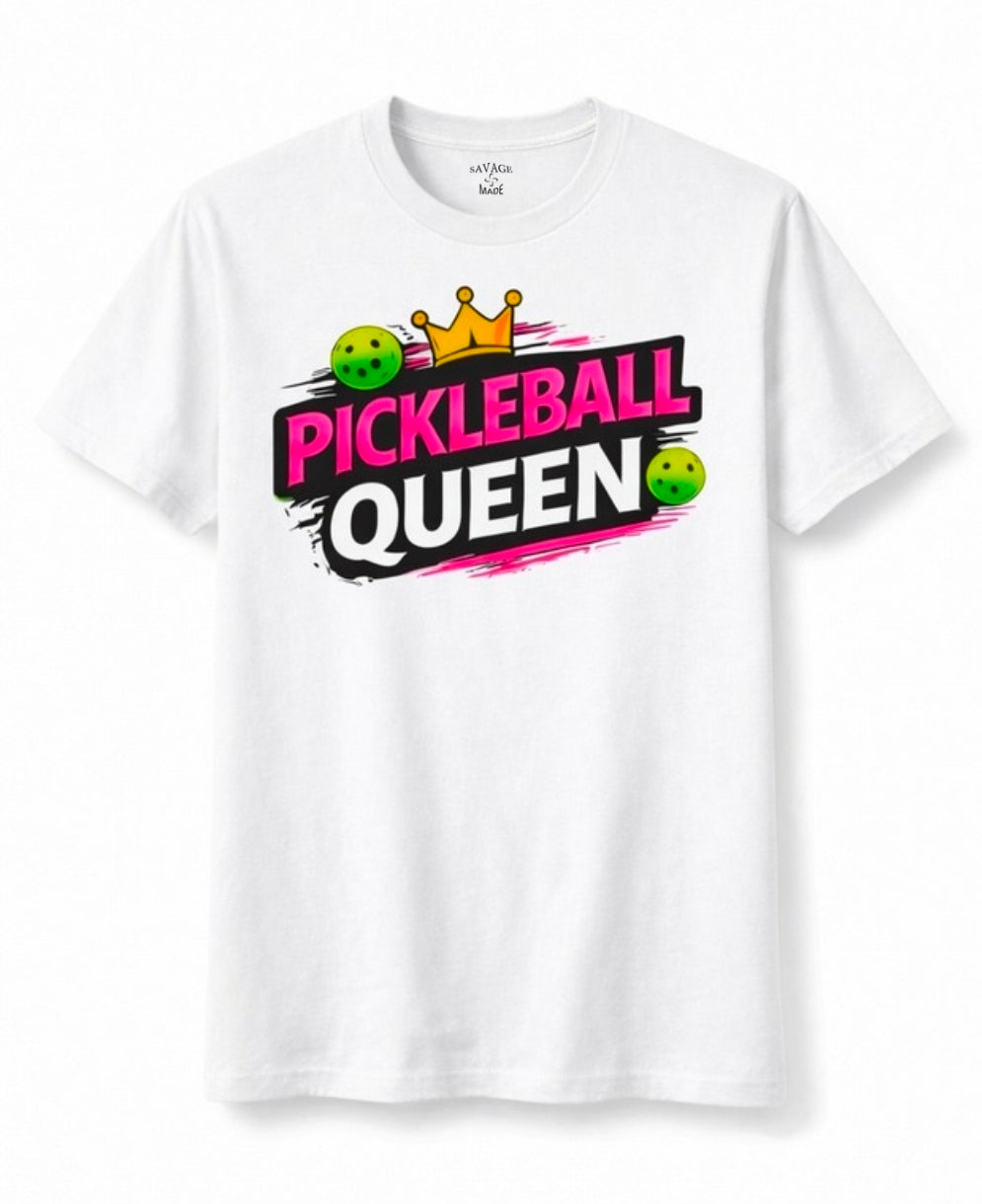Short Sleeve T-Shirt "Pickleball Queen"