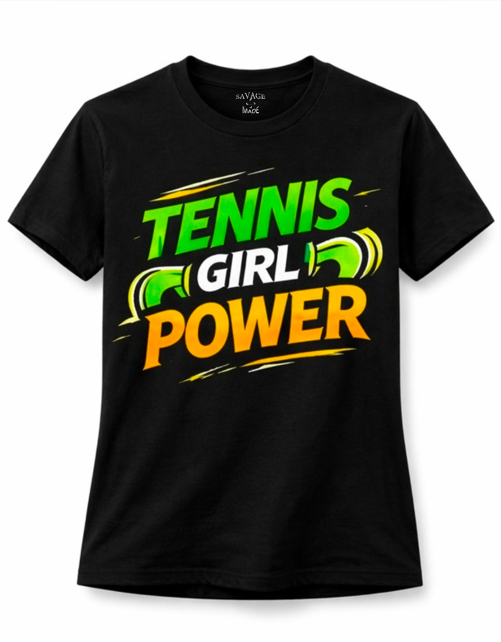 Short Sleeve T-Shirt "Tennis Girl Power"