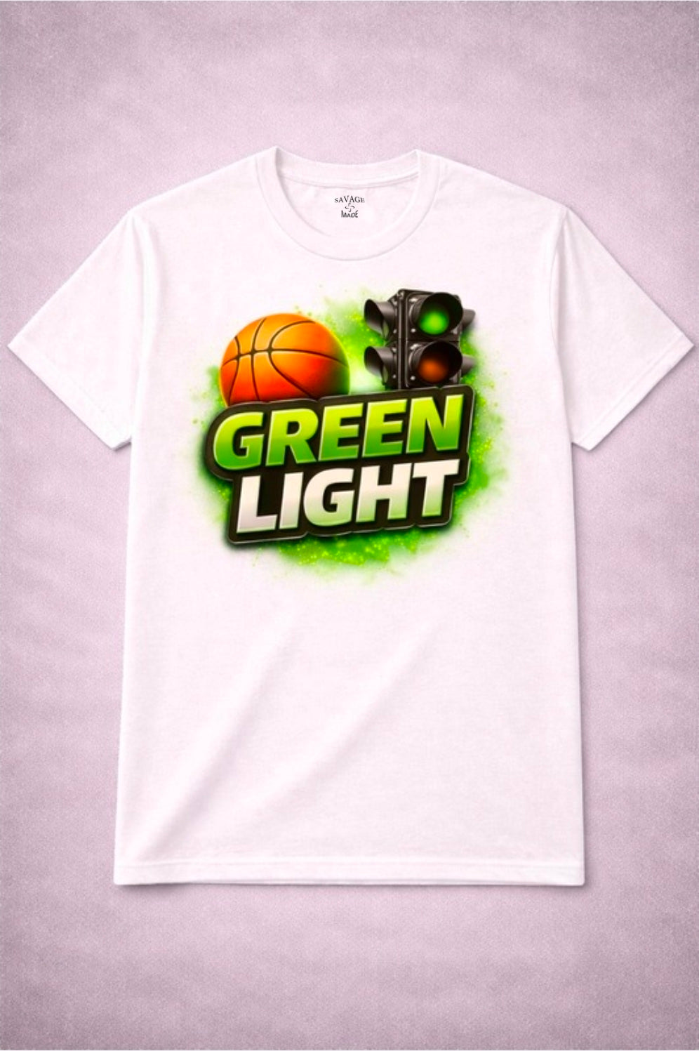 Short Sleeve T-Shirt "Green Light"