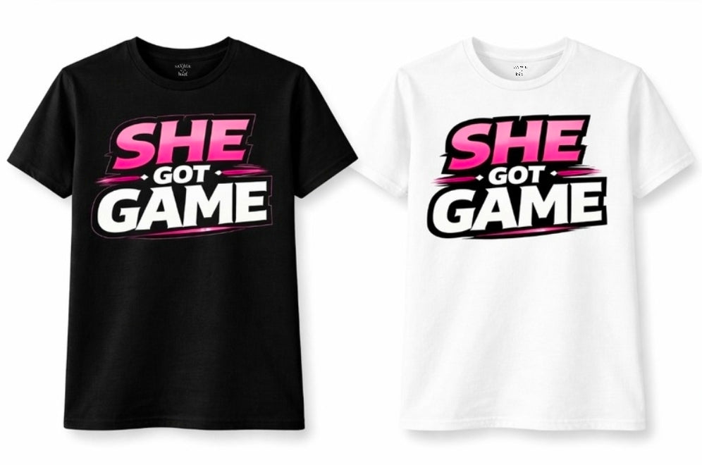 Short Sleeve T-Shirt "She Got Game"